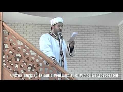 Hutbe from the Mimbar 20 Sep 2013