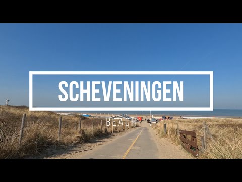 10-Minute Walk - Scheveningen Beach / The Hague Beach - March 2022 4K