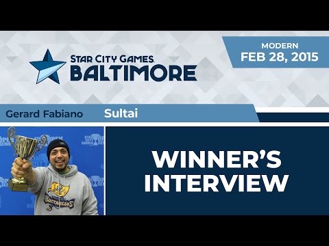 SCGBALT: Winner's Interview - Gerard Fabiano | Modern