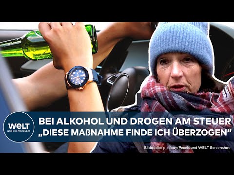 DEUTSCHLAND: "Geht um die Sicherheit" – Debatte um neue Strafe bei Alkohol und Drogen am Steuer