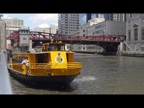 A 235 Van Buren commute, via water taxi to Michigan Ave