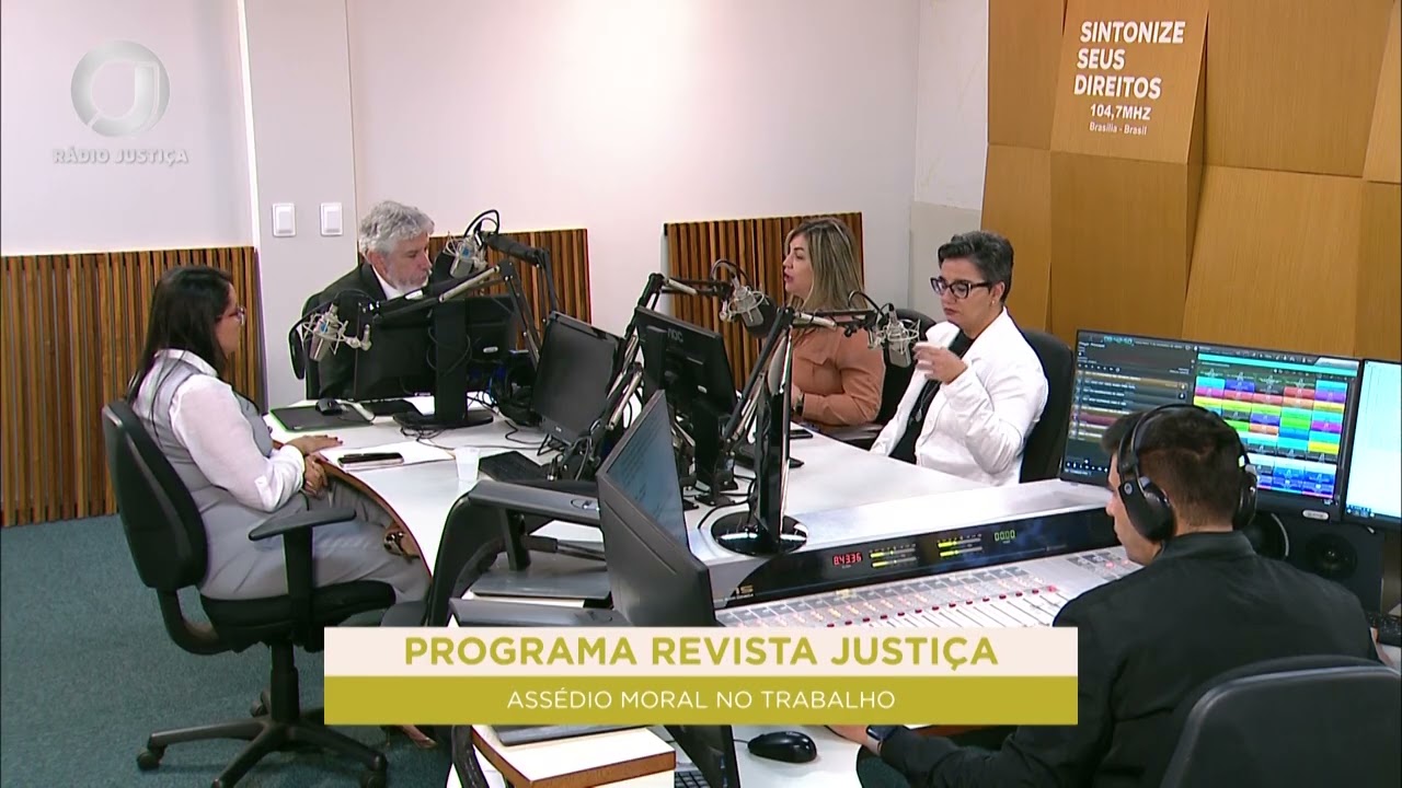 Revista Justiça 📖  - Assédio Moral no trabalho | 01/11/2024