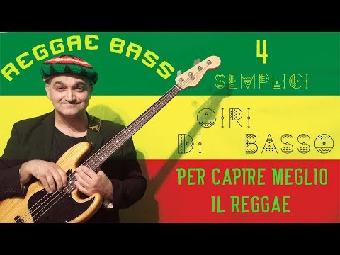 REGGAE BASS: 4 semplici giri di basso per capire meglio il reggae