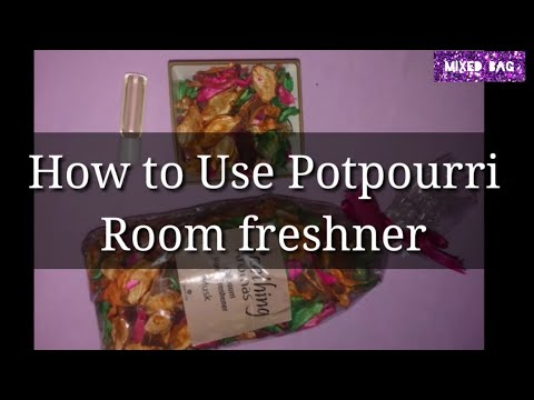 YouTube video about: How to decorate potpourri?