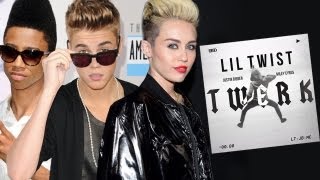 Justin Bieber &amp; Miley Cyrus Collaborate with Lil Twist on &quot;Twerk&quot;