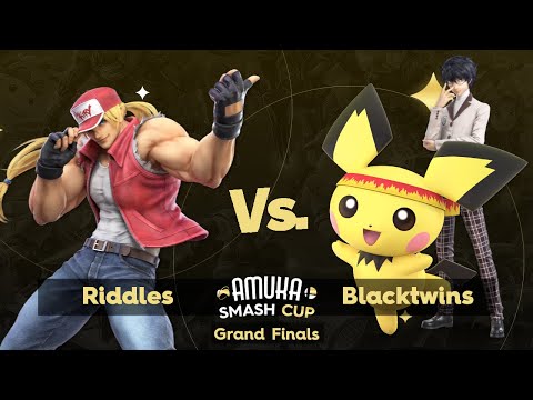 The Amuka Smash Cup - Riddles [W] (Terry) Vs. EMG | Blacktwins [L] (Pichu/Joker) Grand Finals
