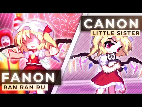 Flandre Fanon vs. Canon - [ Touhou Sprite Animation ]