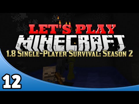 Minecraft 1.8 Single-Player Survival Season 2 - Ep. 12: How to Make a Simple EXP Farm