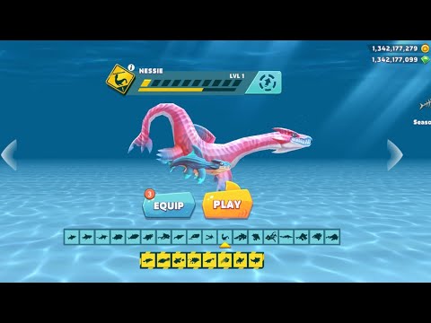 NESSIE] Hungry Shark Evolution 4k Gameplay #hungrysharkevolution #hungrysharkworld #nessieshark