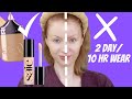 TESTING NEW URBAN DECAY FACE BOND Foundation + NEW SAIE BEAUTY SLIP TINT RADIANT Concealer