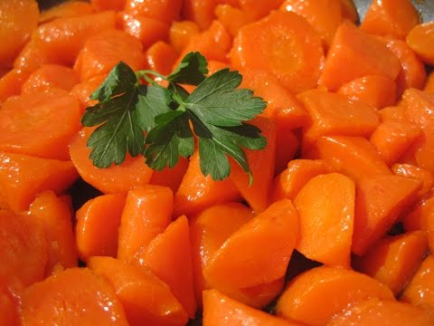 BRANDY GLAZED CARROTS - How to make GLAZED CARROTS Recipe