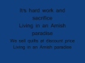 Weird Al Yankovic LYRICS- Amish Paradise 
