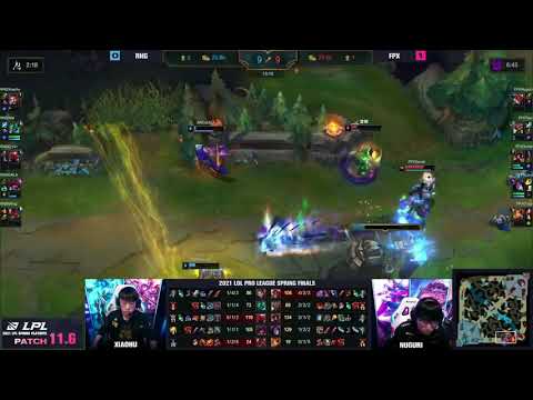 Insane Teamfight RNG vs FPX LPL 2021 Finals