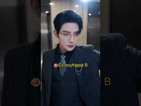 Two ex-boyfriends met🤣#CEOBeggedforHerBackinTheRain #shorts #Chinesedrama #cdrama #dramachina #drama