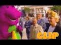 Barney Appears In Hollywood To Promote Barney S Great Adventure In 1997 CLIP SUBSCRIBE