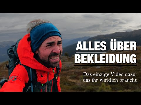 The last video you must see about mountaineering clothing - summer & winter