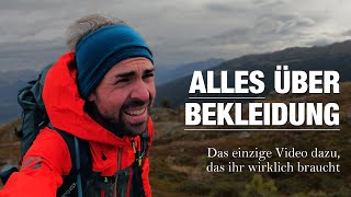 Das letzte Video, das du über Bekleidung fürs Bergsteigen sehen musst - Sommer & Winter