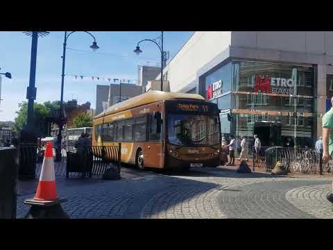 Reading Buses Scania K270UB ADL Enviro300SG 418 (YR13PMX) On Route 11 to Coley Park