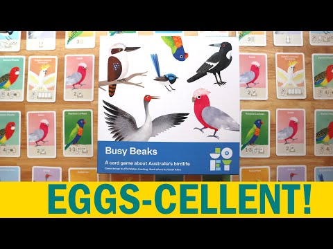 Move Over Wingspan! - BUSY BEAKS Board Game Review!