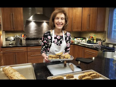 Espresso Almond Biscotti with Chef Gail Sokol