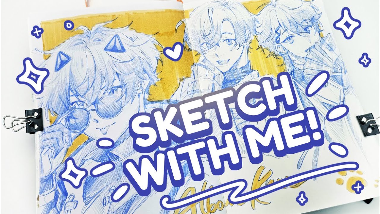 A Long Sketch With Me! | Pencil Sketching~✏️