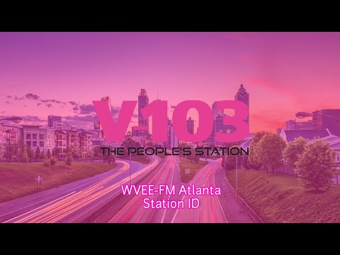 WVEE-FM - 103.3 - V-103 - Atlanta, Georgia - Station ID (8/7/2025)