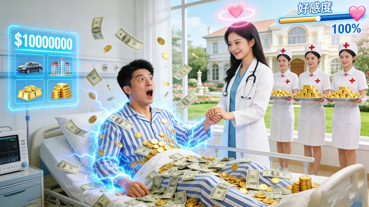 窮小子癌症被妻子拋棄，意外激活“甜寵系統”，只要攻略校花便可獲得100萬元獎勵和壽命，從此走向人生巔峰！ #反转  #drama
