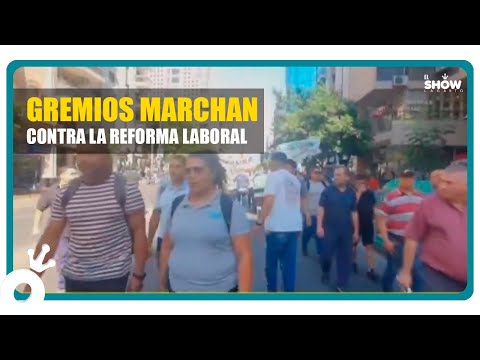 ALERTA: Bancaria, UEPC y ATE en las calles. Así fue la protesta por la REFORMA LABORAL