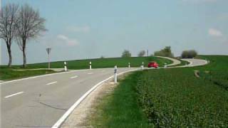 preview picture of video 'Porsche 997 GT3 Sr.2 / Southern Germany Apr. 2009'