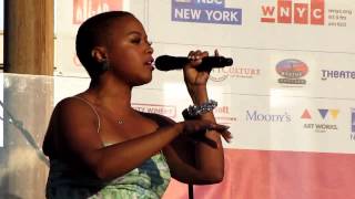 Chrisette Michele, Be OK, Rockefeller Park, NYC 6-29-11