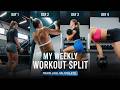 How I Train Like An Athlete My Full Weekly Workout Split