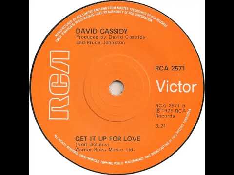 UK New Entry 1975 (151b) David Cassidy - Get It Up For Love