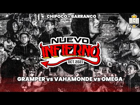 #GRAMPER VS #BAHAMONDE VS #OMEGA (OCTAVOS) // FECHA #1 NUEVO INFIERNO X RAPSODIA