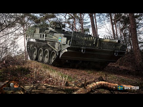 Einer meiner Lieblingspanzer 💣 der Schweden der 10er Strv103B #WoT #WorldOfTanks #Deutsch #Krieg