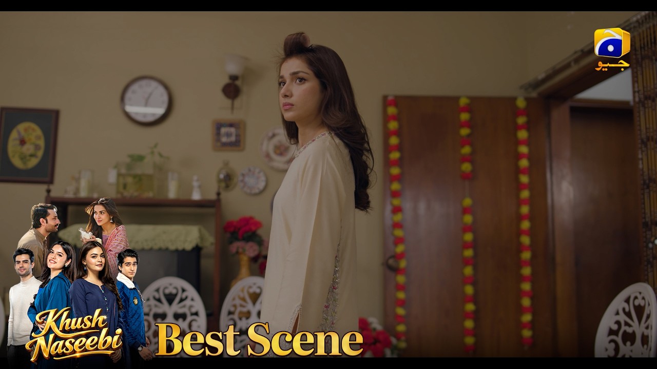 Khush Naseebi Episode 36 | 𝐁𝐞𝐬𝐭 𝐒𝐜𝐞𝐧𝐞 𝟎𝟑 | Tuba Anwar - Osama Tahir | Har Pal Geo