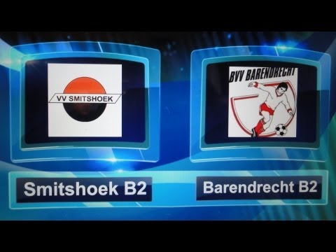 Smitshoek B2 - BVV Barendrecht B2 15-12-2012