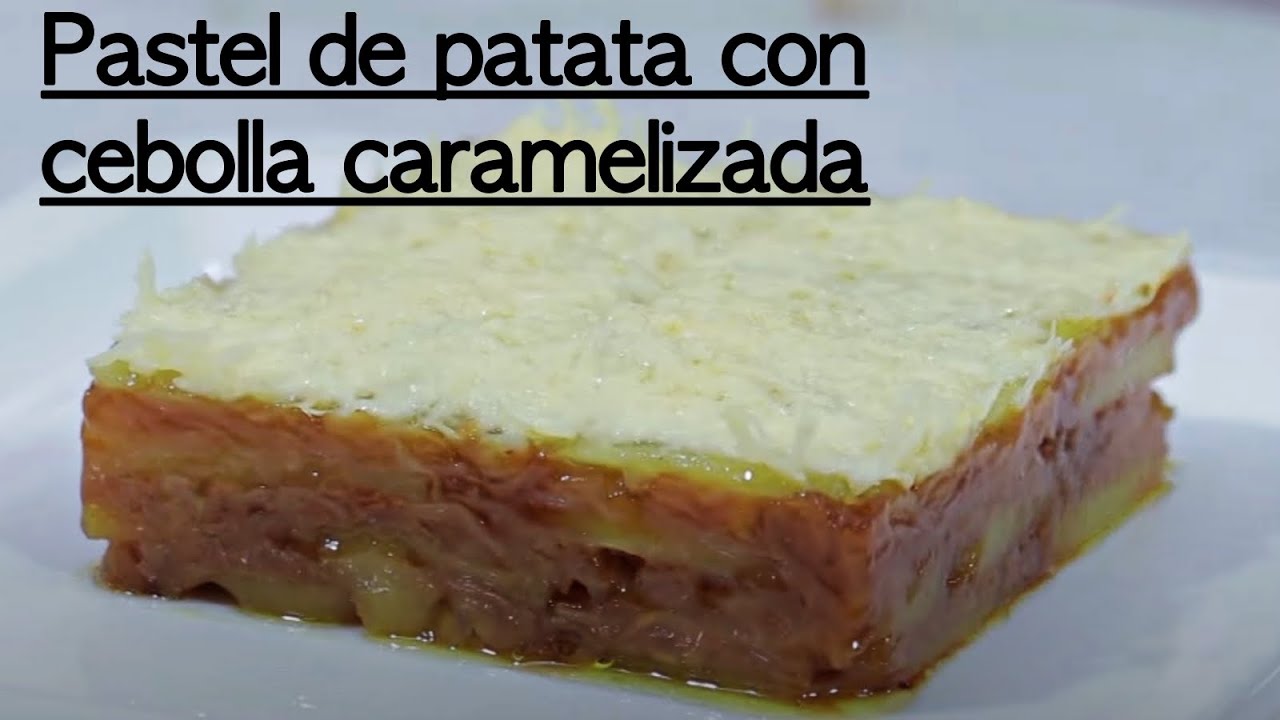 Recetas de Pastel vegano de patata, romero y cebolla