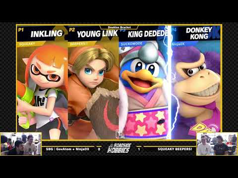 RSH Ultimate Doubles #8: SQUEAKY BEEPERS! vs. SBG | GovAtom + NinjaDX - Winners Quarters