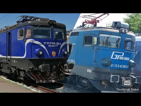 Activitate feroviară în Gara Constanta