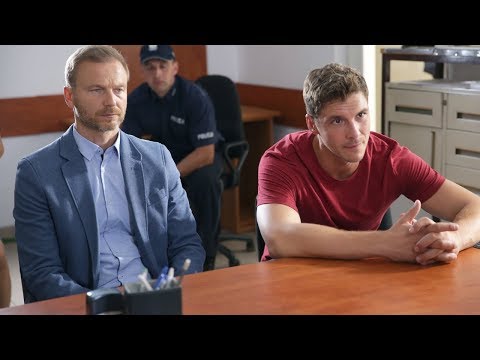 "M jak miłość" – Marcin w rękach policji – scena z odc. 1390