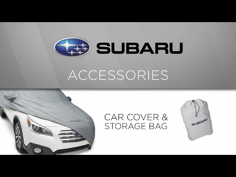 Genuine Subaru Accessory - Car Cover and Storage Bag