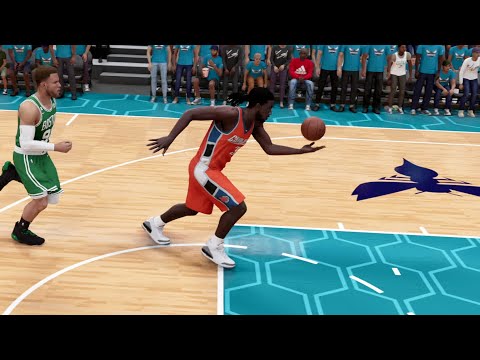 NBA 2K23 My Career - Moses Self Lob 14 Blocks Quadruple Double! EP 110 QFG4