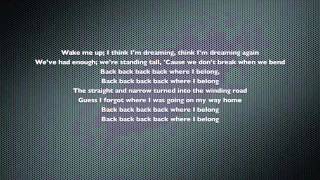 Back Where I Belong - RocketRocketShip Lyrics