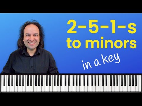 II Vs to minors in a key