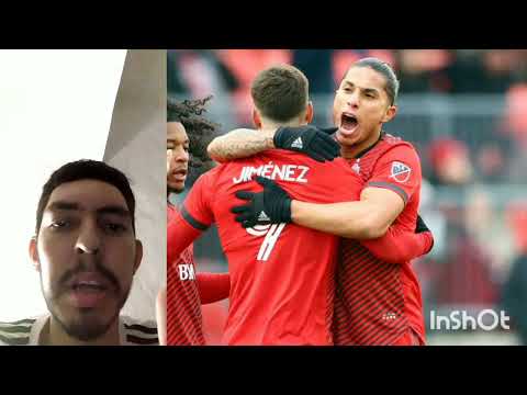 Toronto 2 vs New York city 1 Jugó 90 minutos Carlos Salcedo