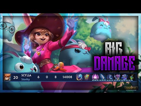 SCYLLA MAX PEN BUILD 1 SHOTS! - Smite Masters Ranked Conquest