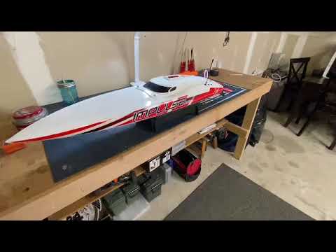 Stinger  adjustment on a Proboat impulse 32