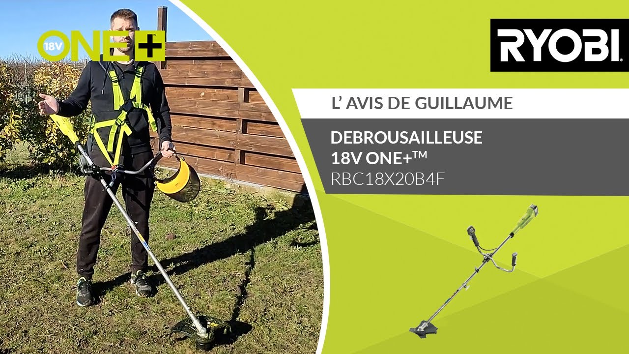 Débroussailleuse RYOBI 18V ONE+