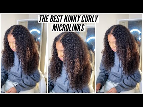 THE BEST CURLY MICRO-LINKS | ITIPS All you need to...