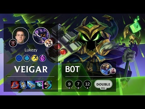 Veigar Bot vs Ezreal - EUW Grandmaster Patch 10.4